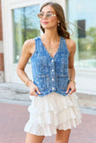 Beneath The Moon Bandana Printed Vest