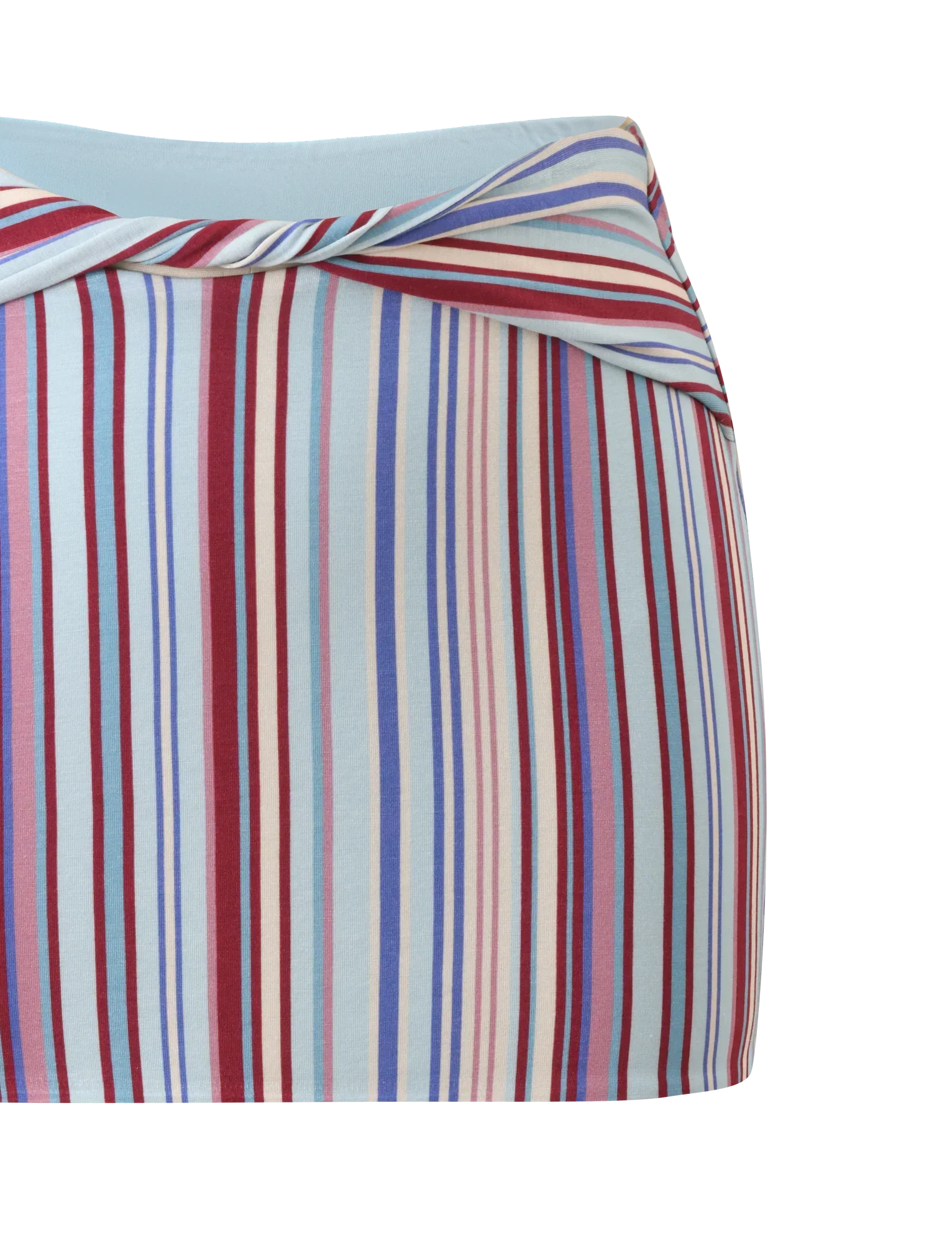 HAZE TWIST SKIRT VARIEGATED STRIPE