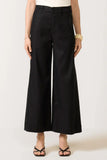 Joelle Stretch Linen Crop Pant
