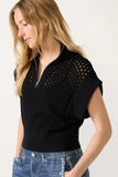Gaines Half Zip Knit