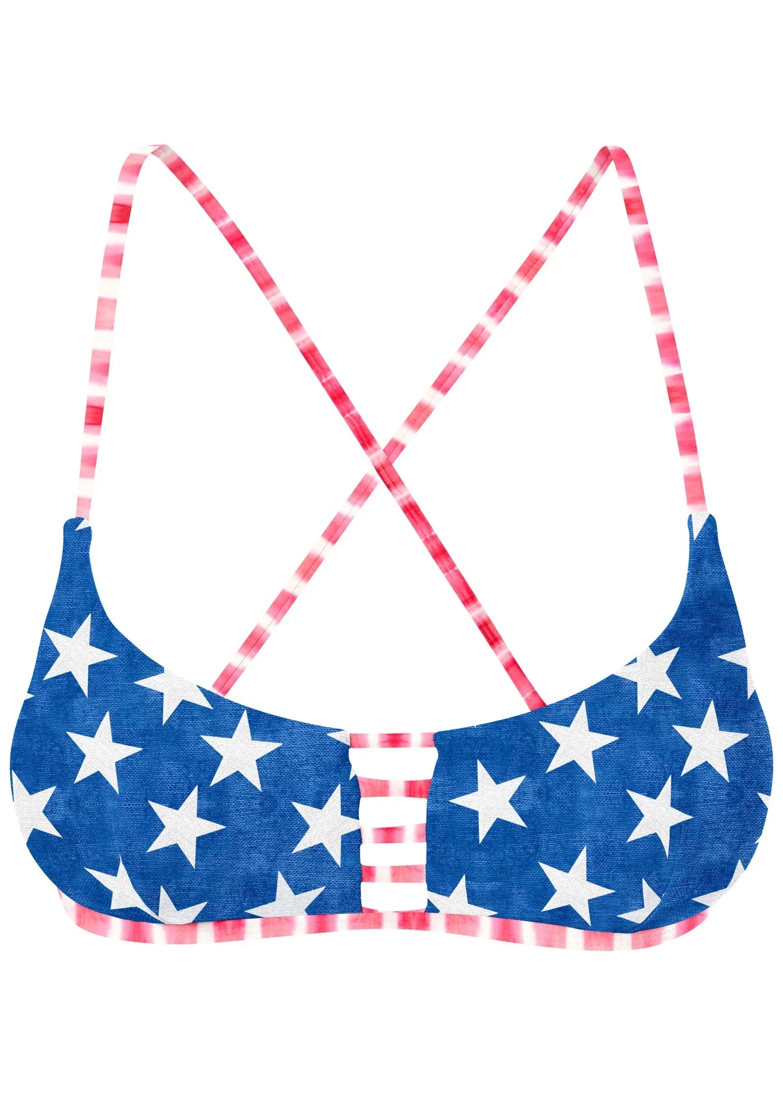 Strappy Bralette Bikini Top American Star