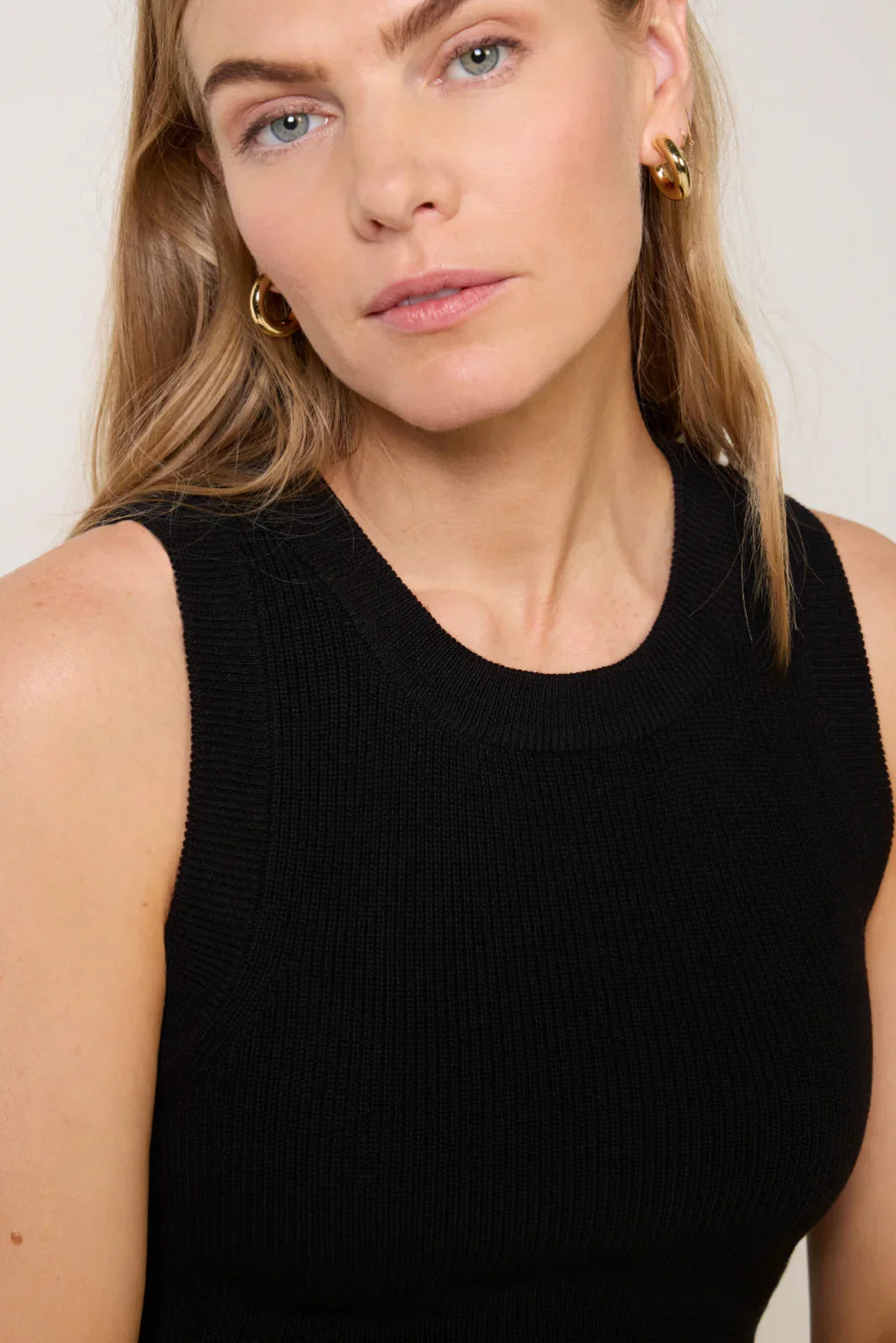 In the mix sweater tank