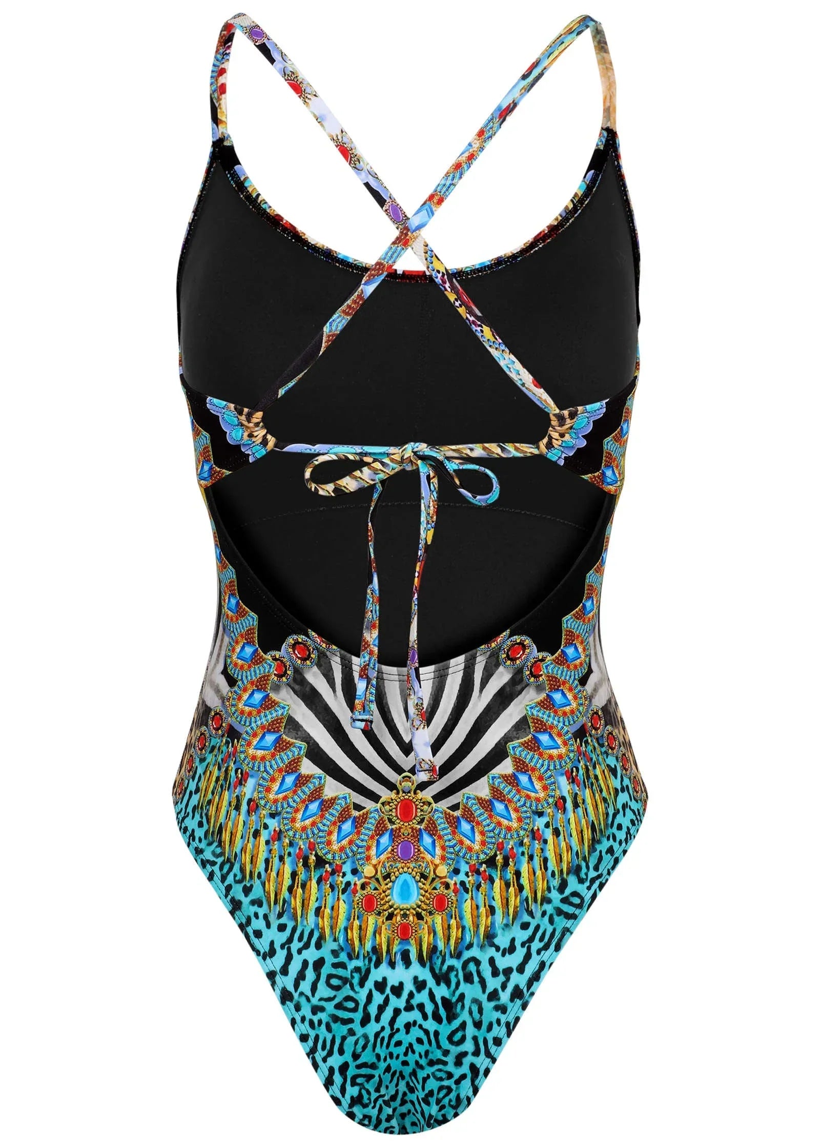 Bondi One Piece Swimsuit Mirrored Jungle