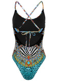 Bondi One Piece Swimsuit Mirrored Jungle
