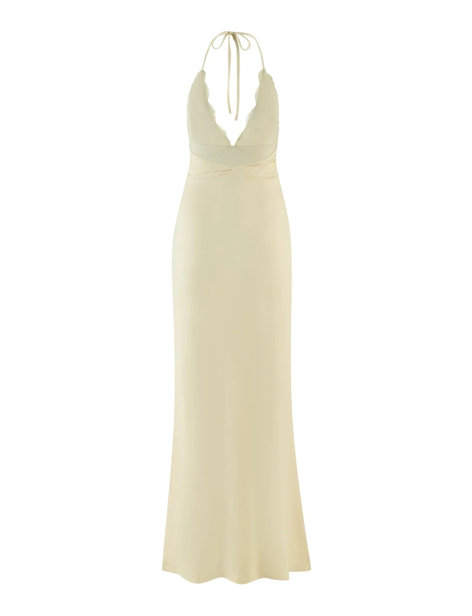 DEENA MAXI DRESS YELLOW LEMON