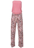 Abstract Mirage Jumpsuit Cream Multi