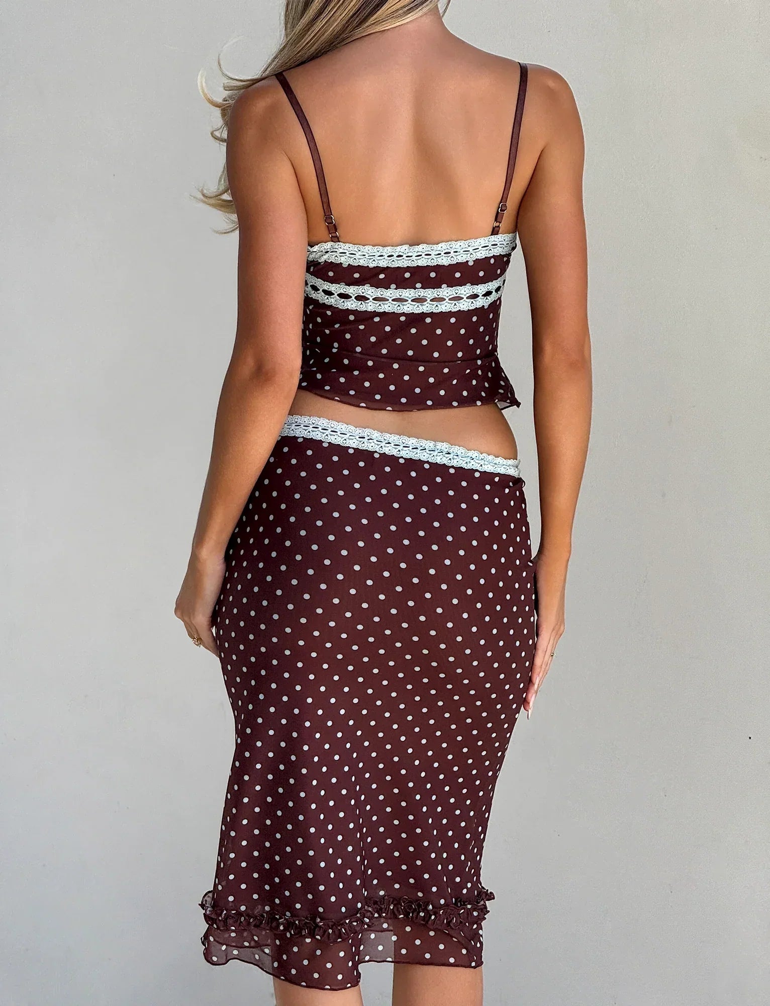 AMARA TOP POLKA DOT