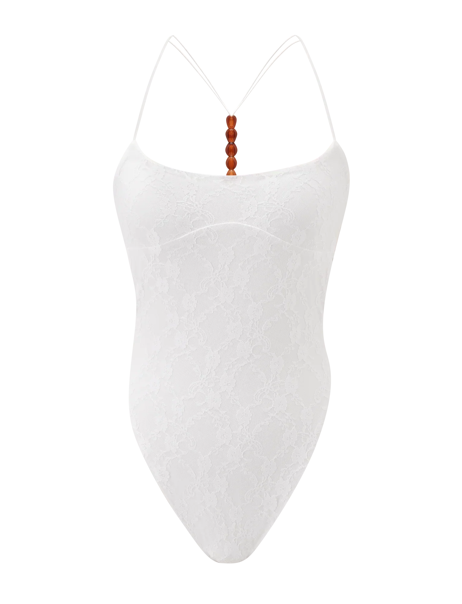 MINERVA 20 BODYSUIT CREAM LACE