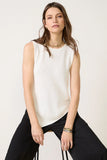 Demi Sleeveless Asymmetrical Sweater