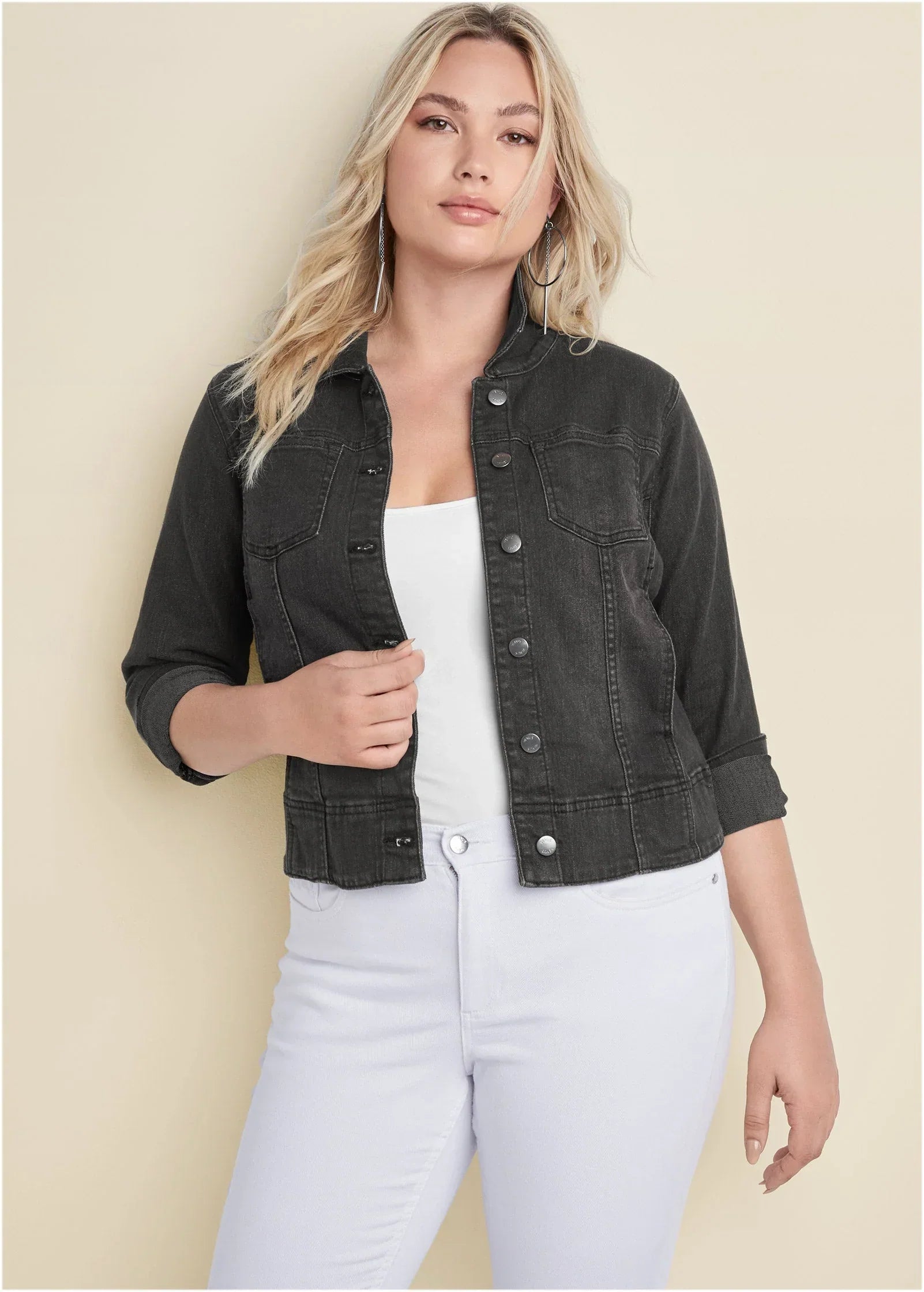 Jean Jacket Black