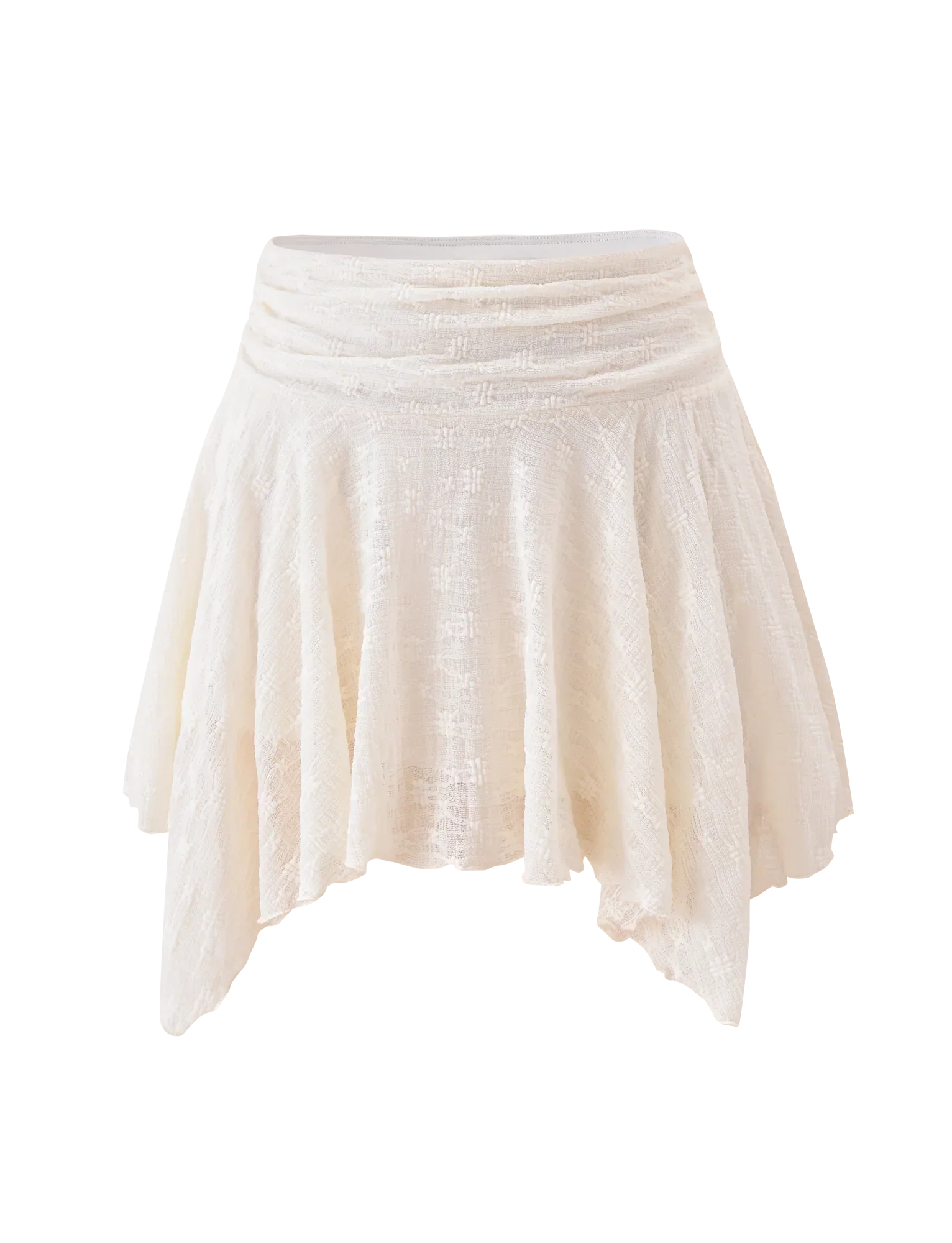 MYLAH MINI SKIRT IVORY