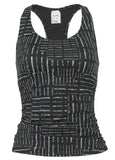 Ruched Racer Back Tankini Top Off The Grid