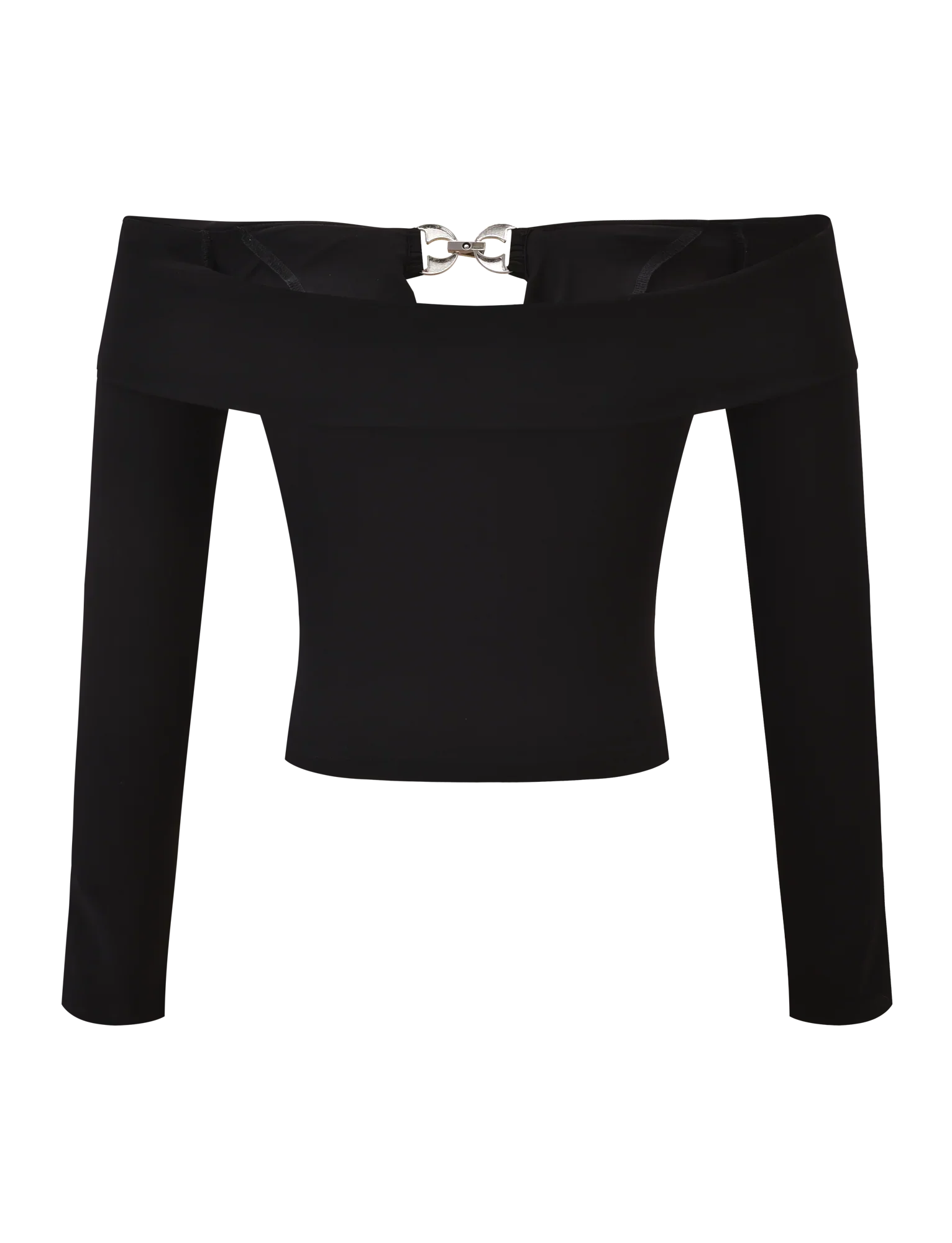 JENESIS LONG SLEEVE TOP BLACK