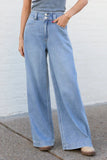 Desiree High Rise Wide Leg Jeans