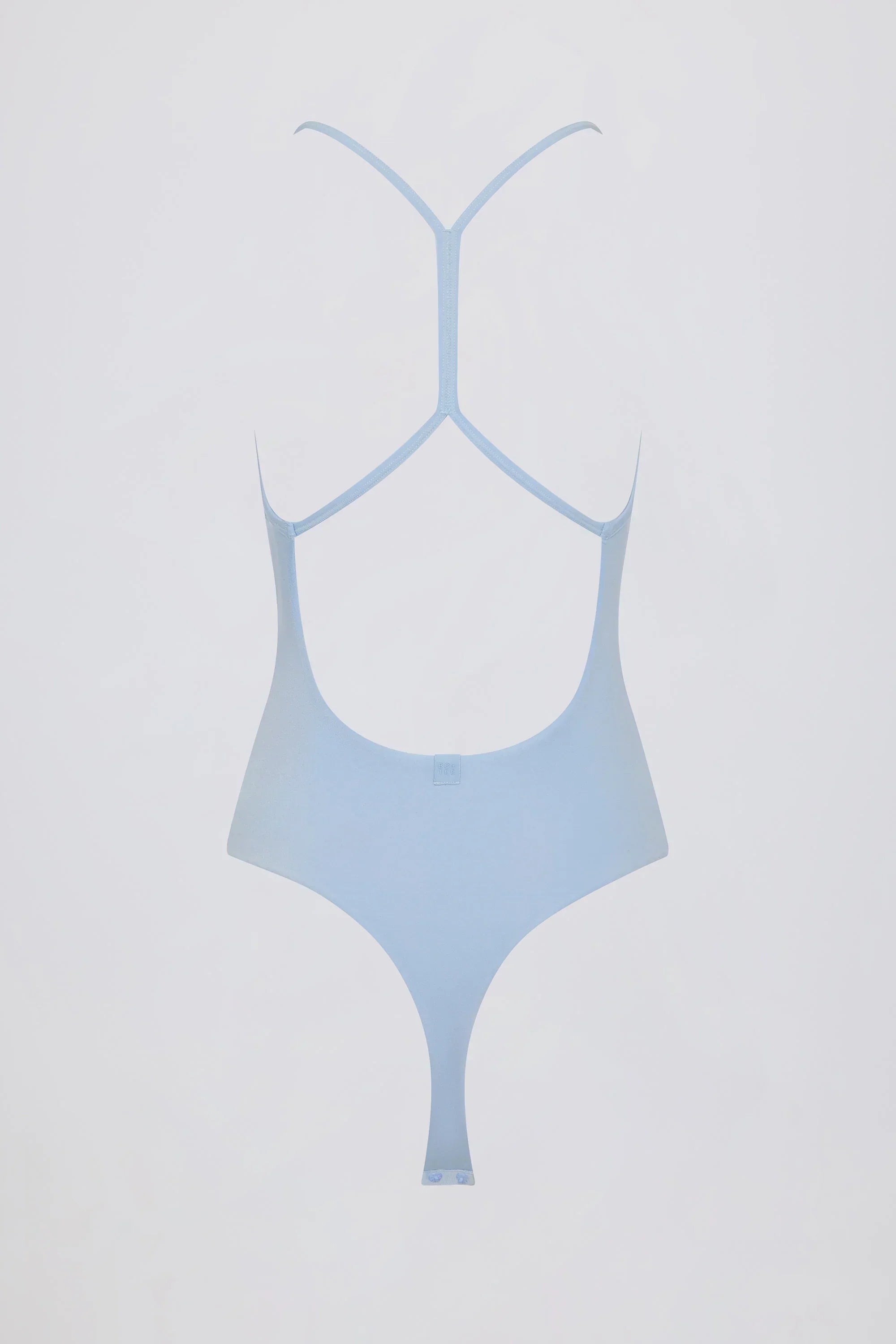 Cut Out Bodysuit in Sky