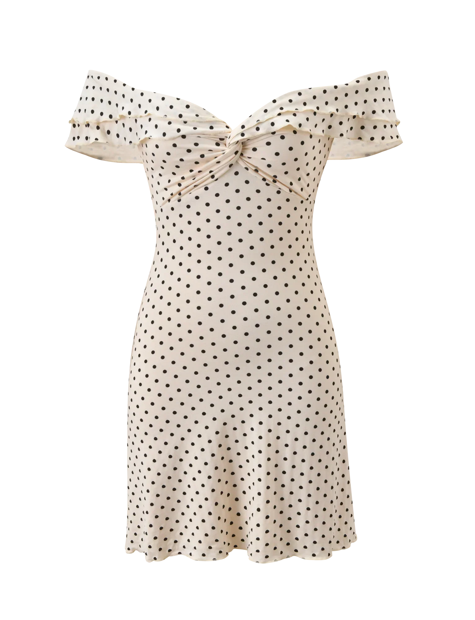 DENALI MINI DRESS CREAM DOT