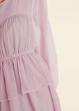 Sheer Beauty Mini Dress Lilac
