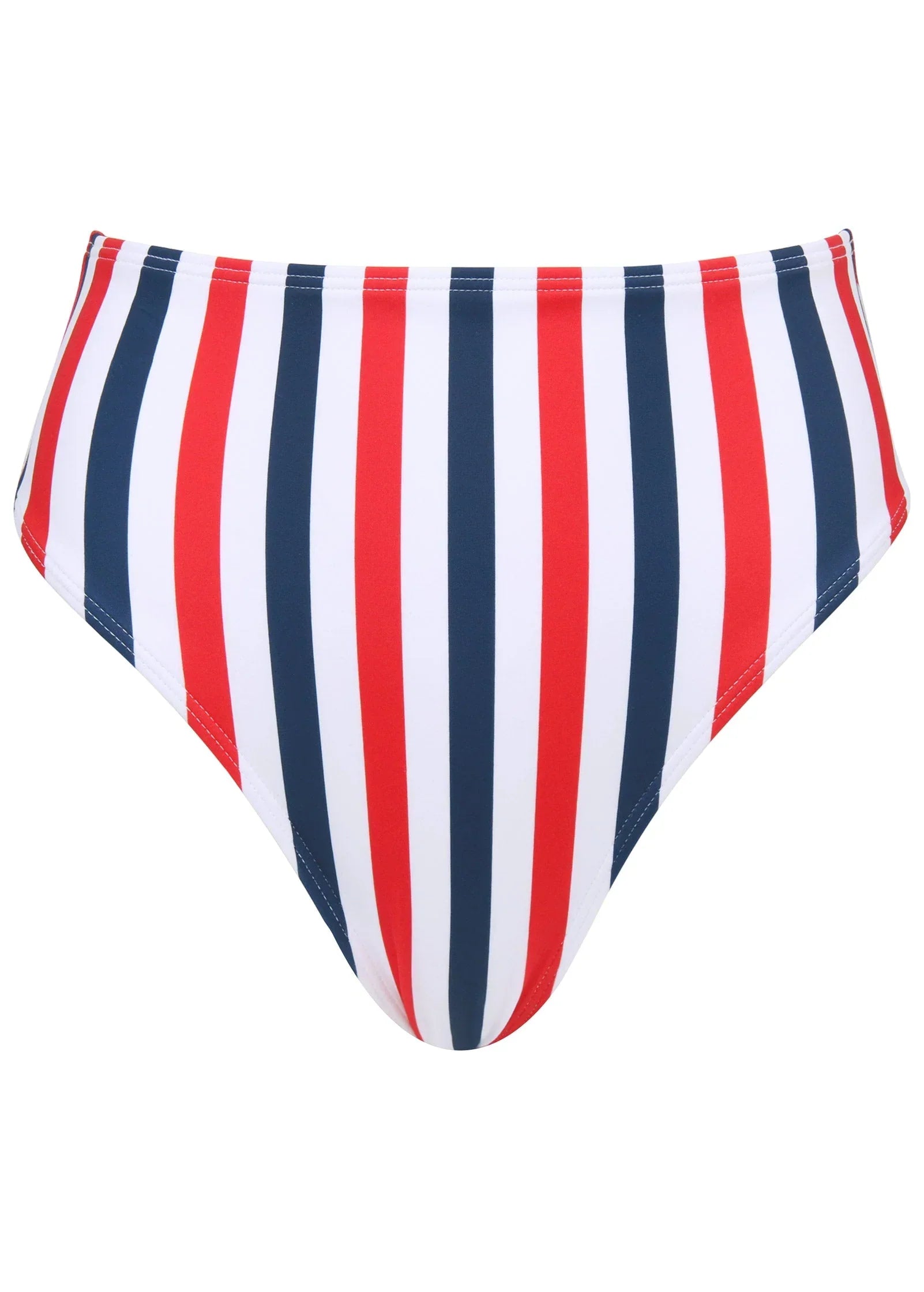 Tahiti Midi Bikini Bottom Americana Stripe Large