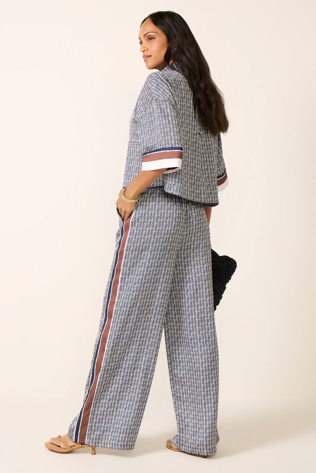 Printed Tala w Track Stripe