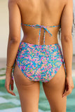High Tide Floral High Waisted Bikini Bottom