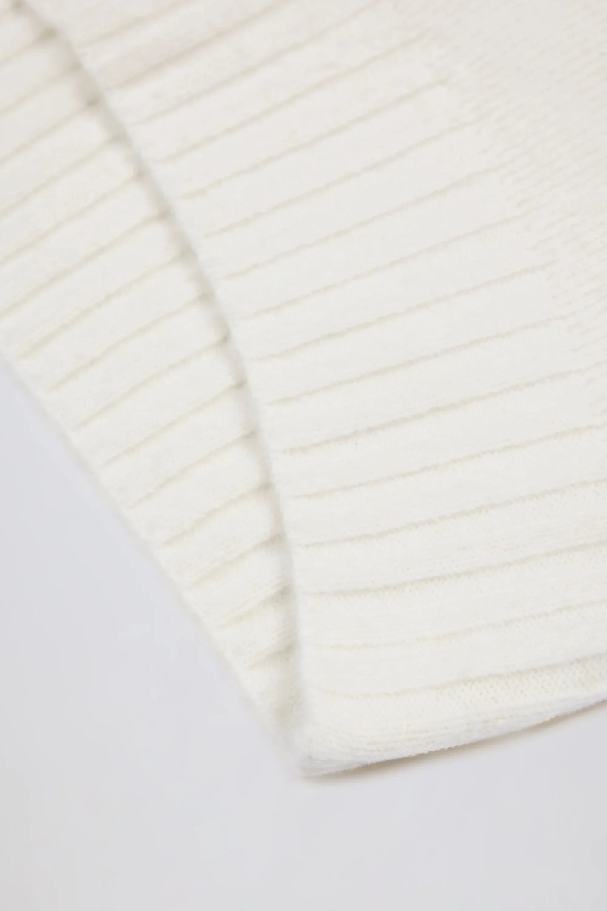Soft Knit Oversized Jumper in Coconut