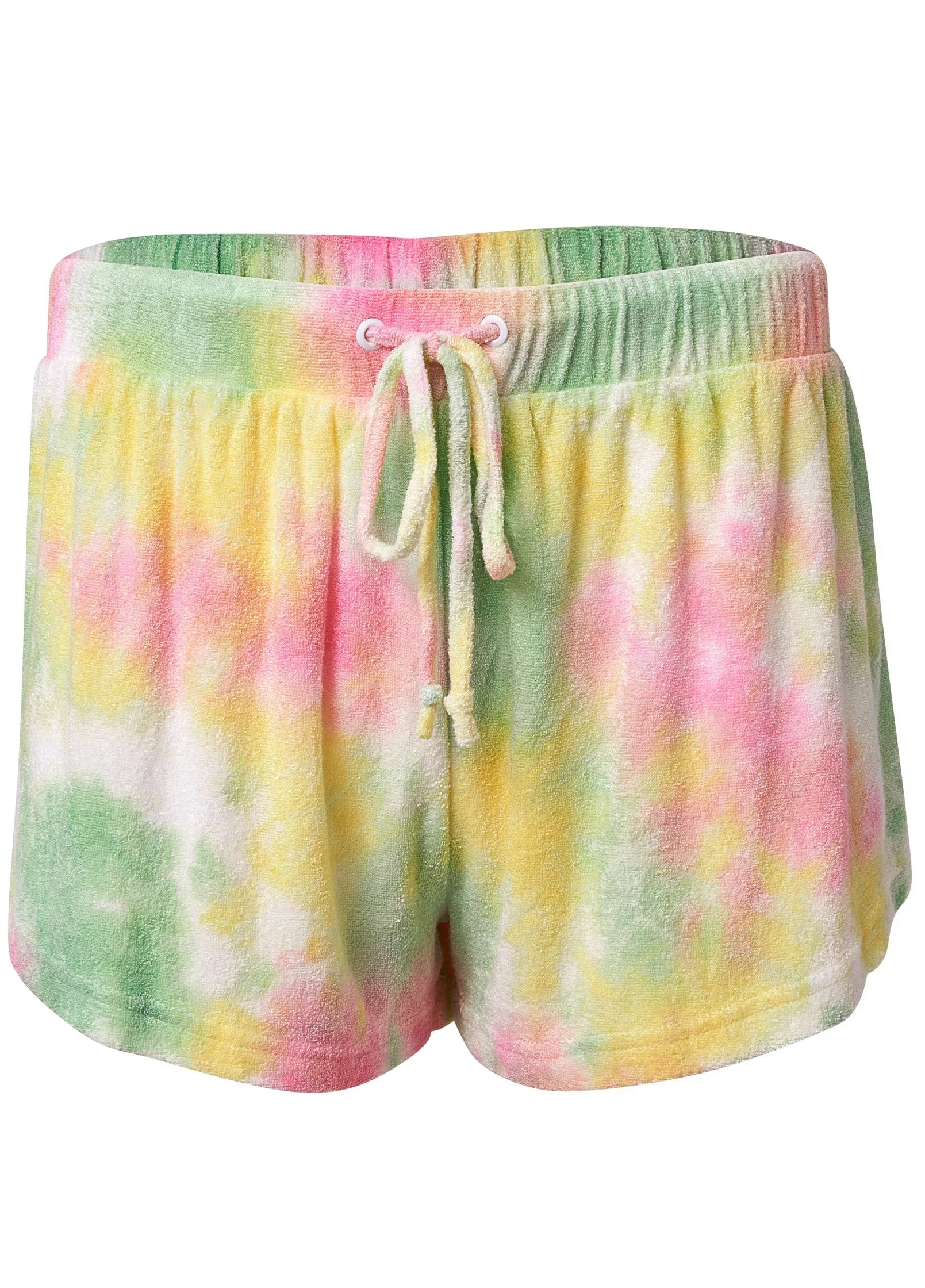 Terry Cover Up Shorts Tie Dye Oh My