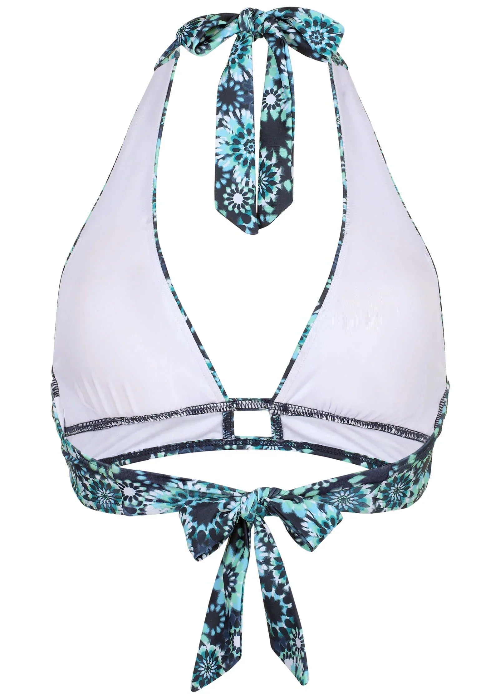 St Thomas Halter Top Cool Kaleidoscope