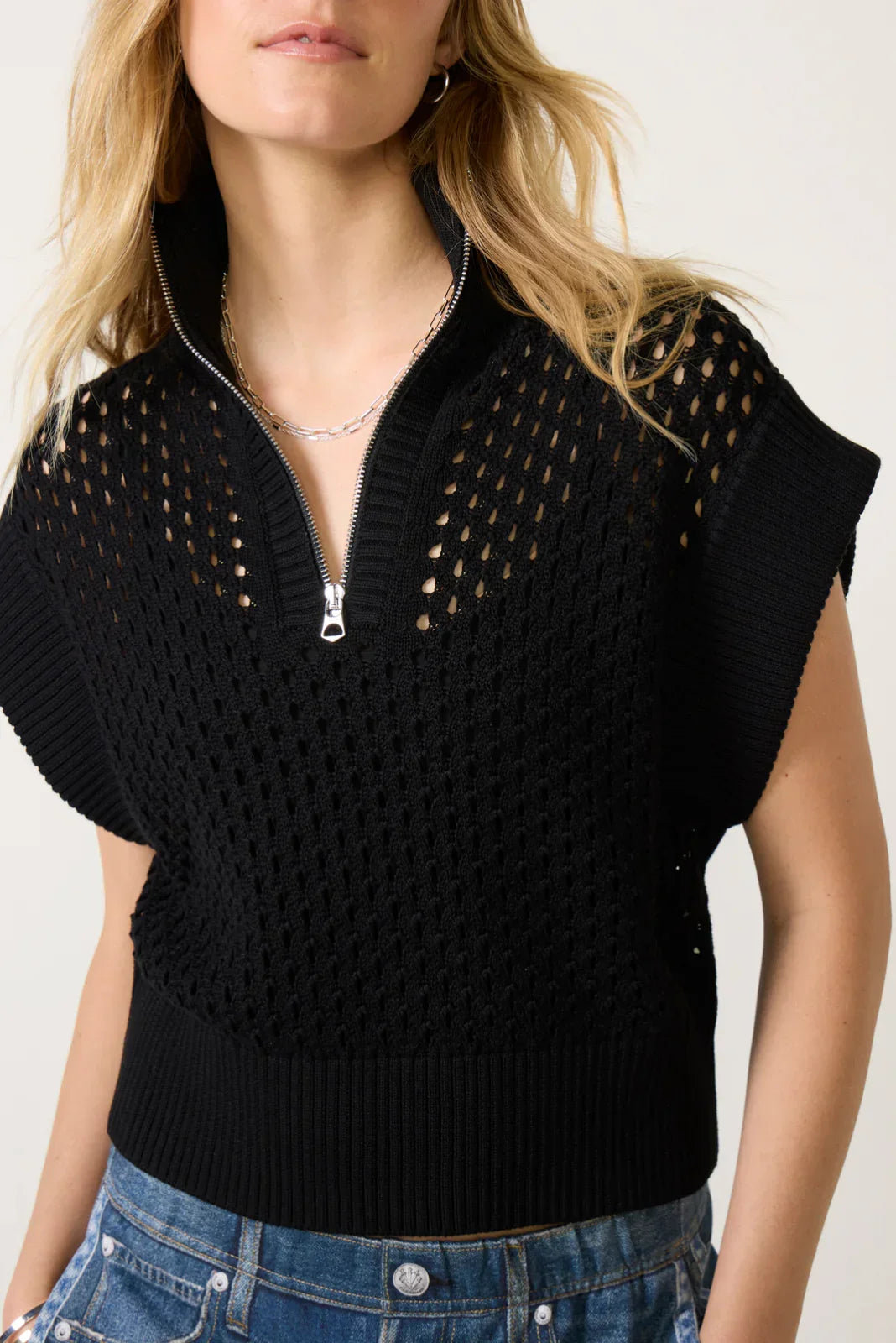 Gaines Half Zip Knit