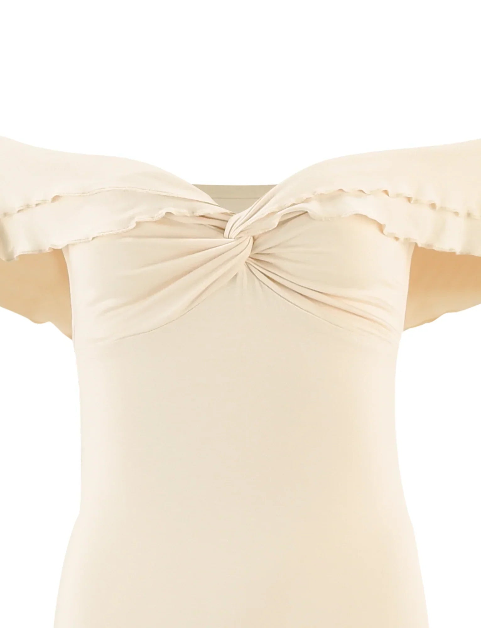 DENALI MAXI DRESS WHITE BONE
