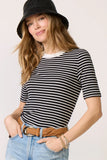 Rhett Stripe Elbow Tee
