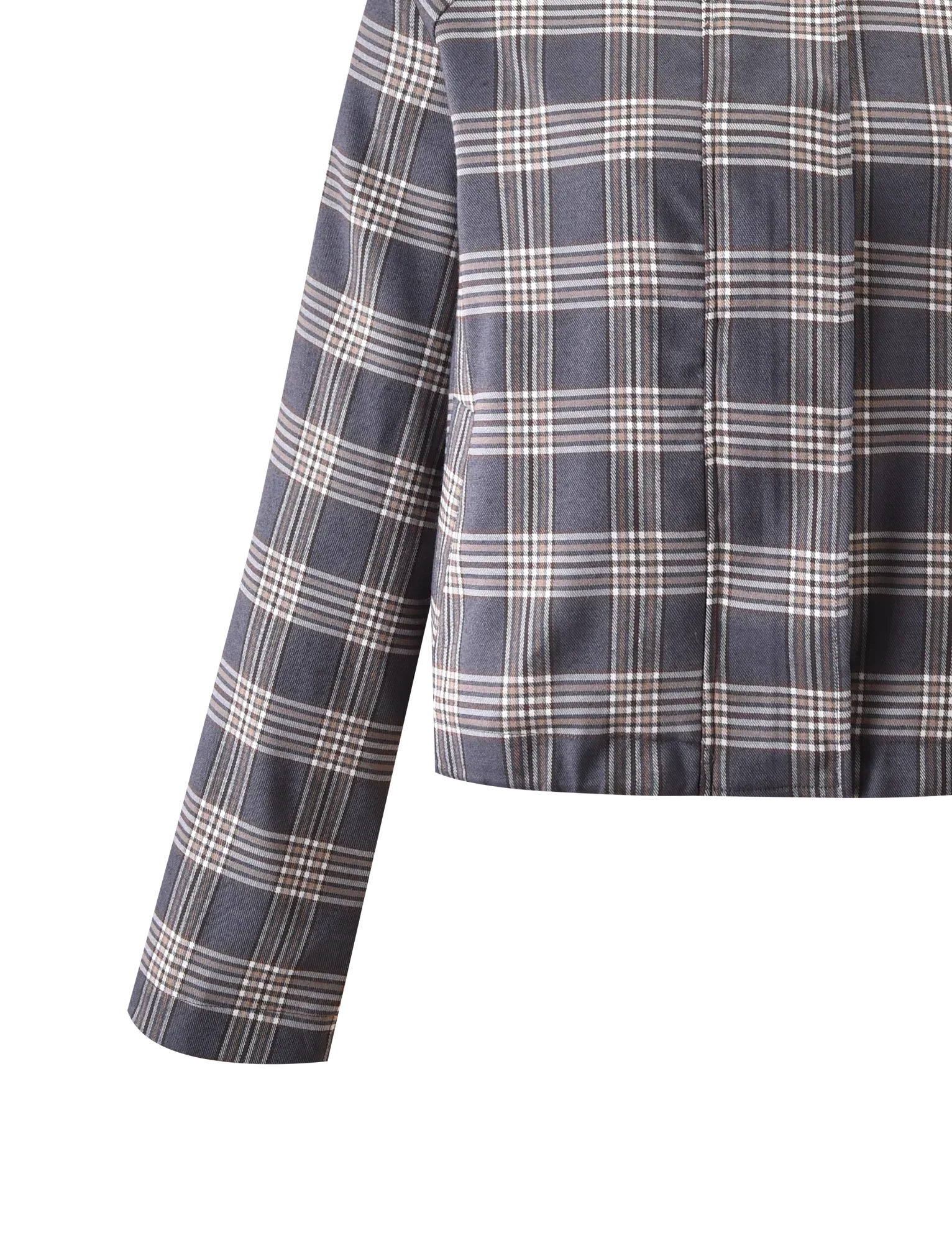 LENNEX JACKET GREY CHECK