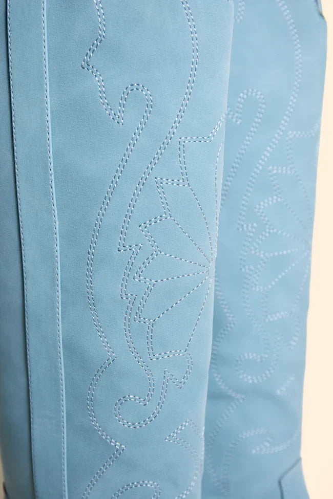Shania Blue Boots