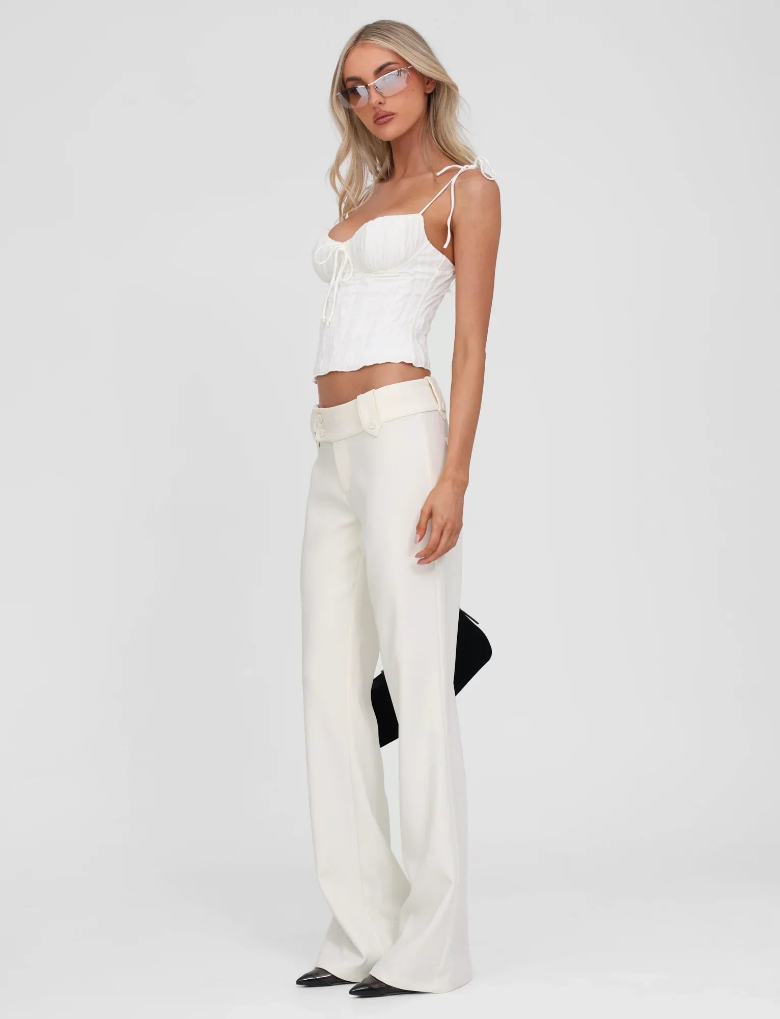 RANIA TOP OFF WHITE