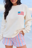 Live Free Cream Graphic Sweatshirt