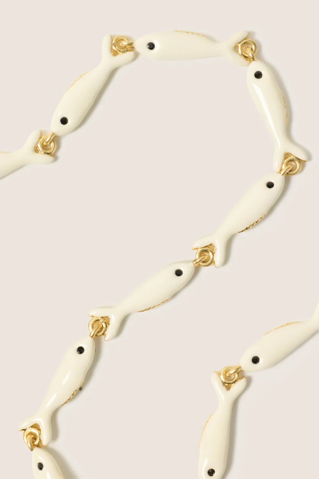 Enamel Sardine Necklace