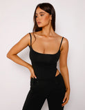 MINERVA BODYSUIT BLACK