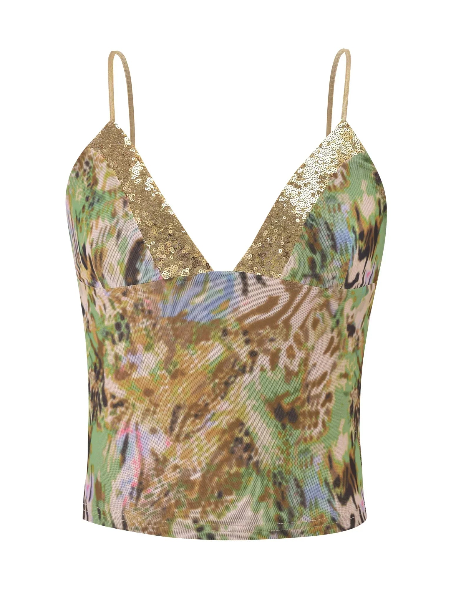 FENELLA TOP ANIMAL SWIRL
