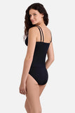 Tessa Underwire Tankini Top Black