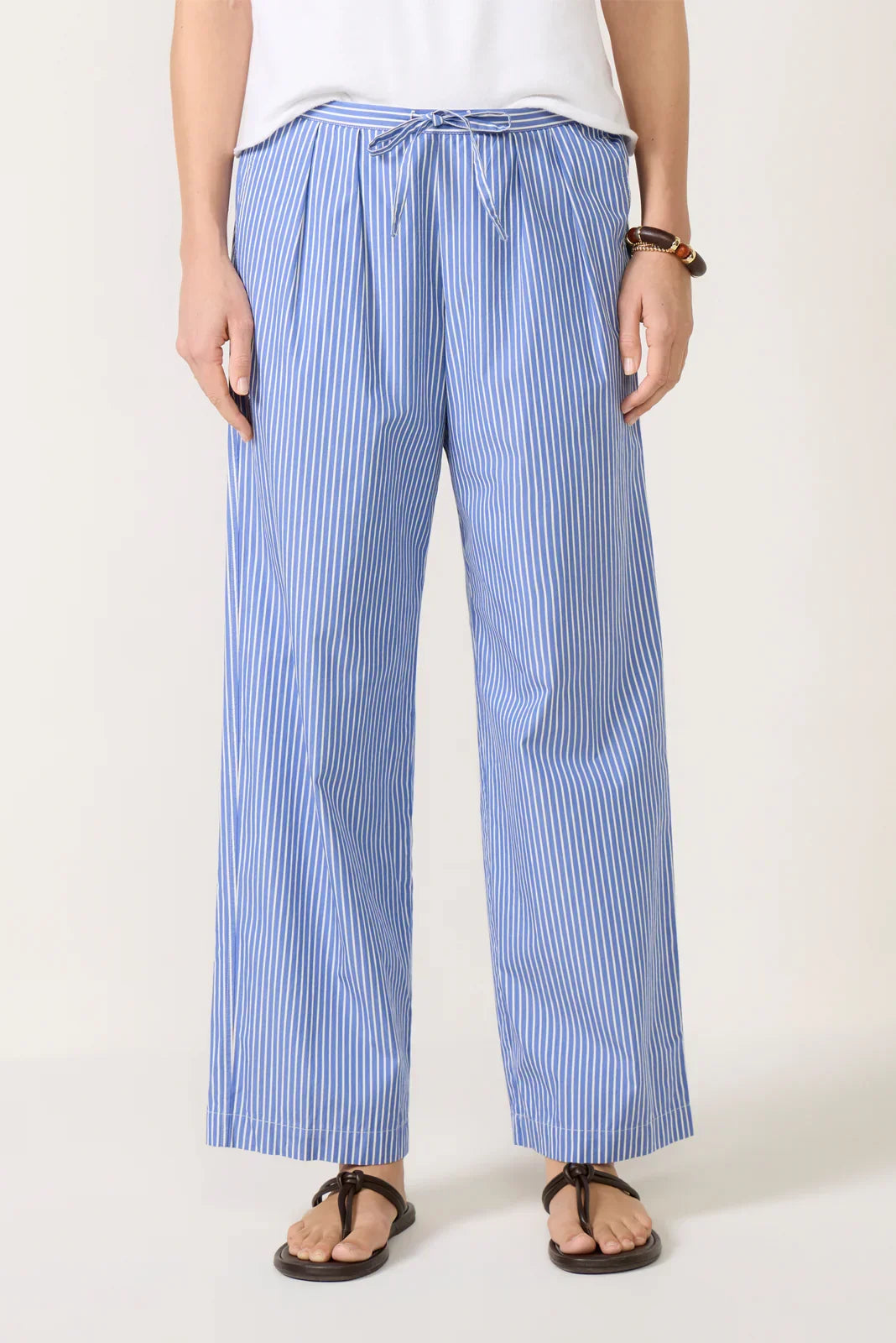 Anna Poplin Wide Leg Pant