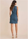 Denim Mini Dress Medium Wash