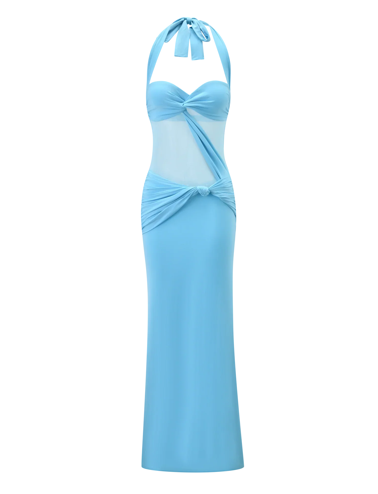 DAPHNIA DRESS AQUA