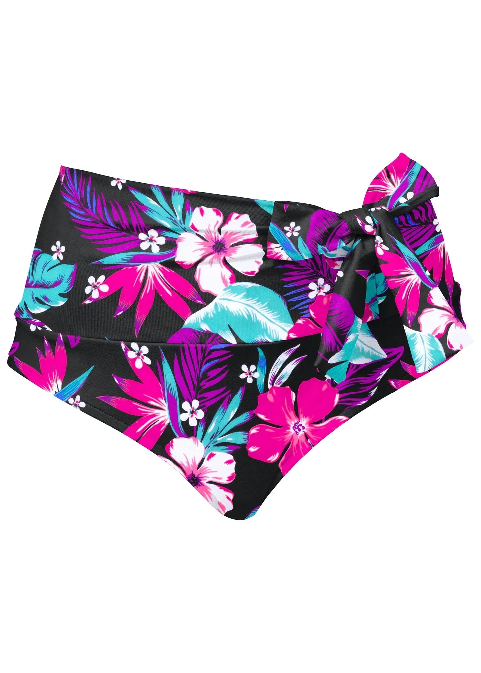 Leila High Waist Bottom Neon Tropical