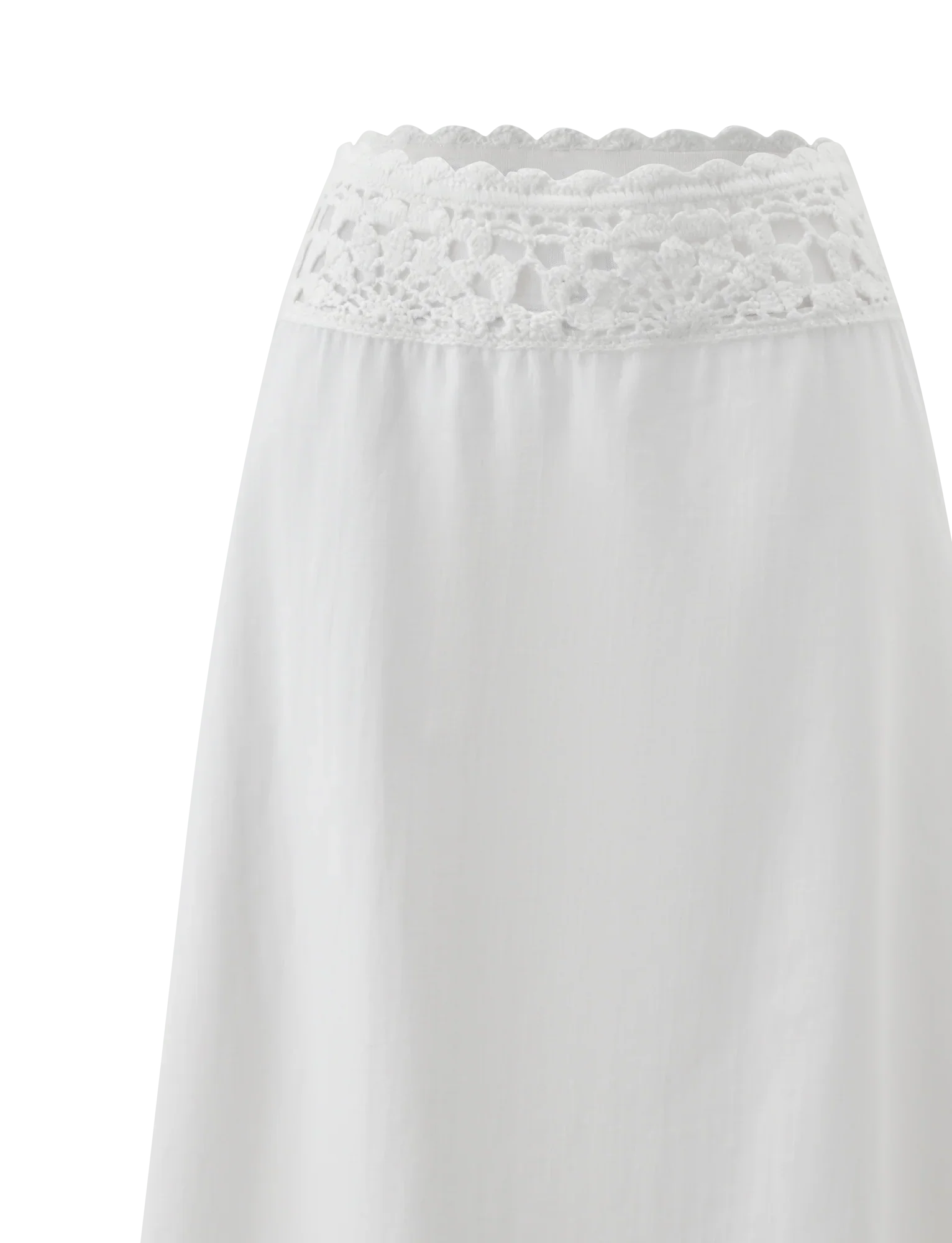 SASHA MIDI SKIRT IVORY