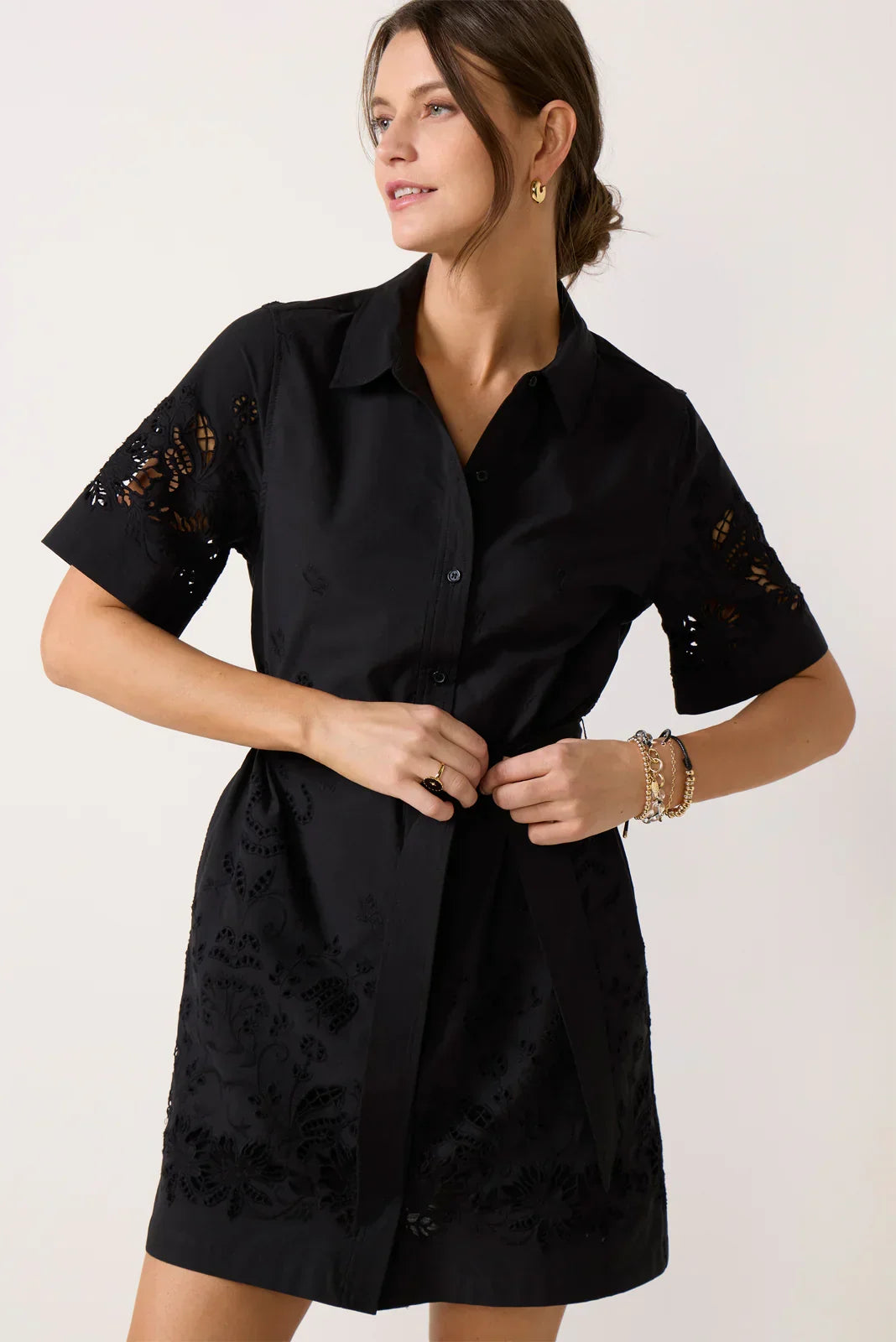 Jenna Eyelet Dress