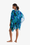 Breeze Poncho Saltwater Tie Dye