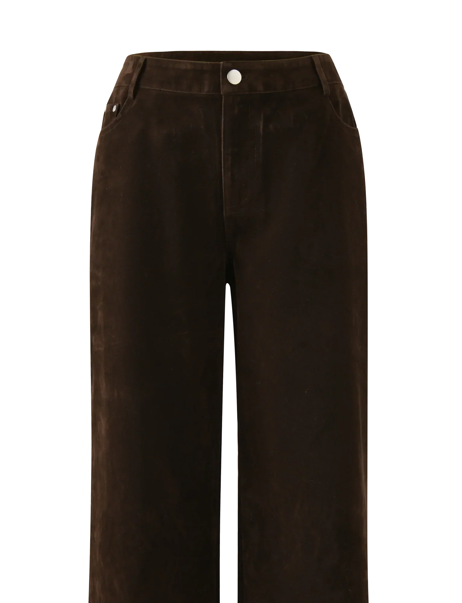 CAMELLIA PANT CHOCOLATE SUEDE