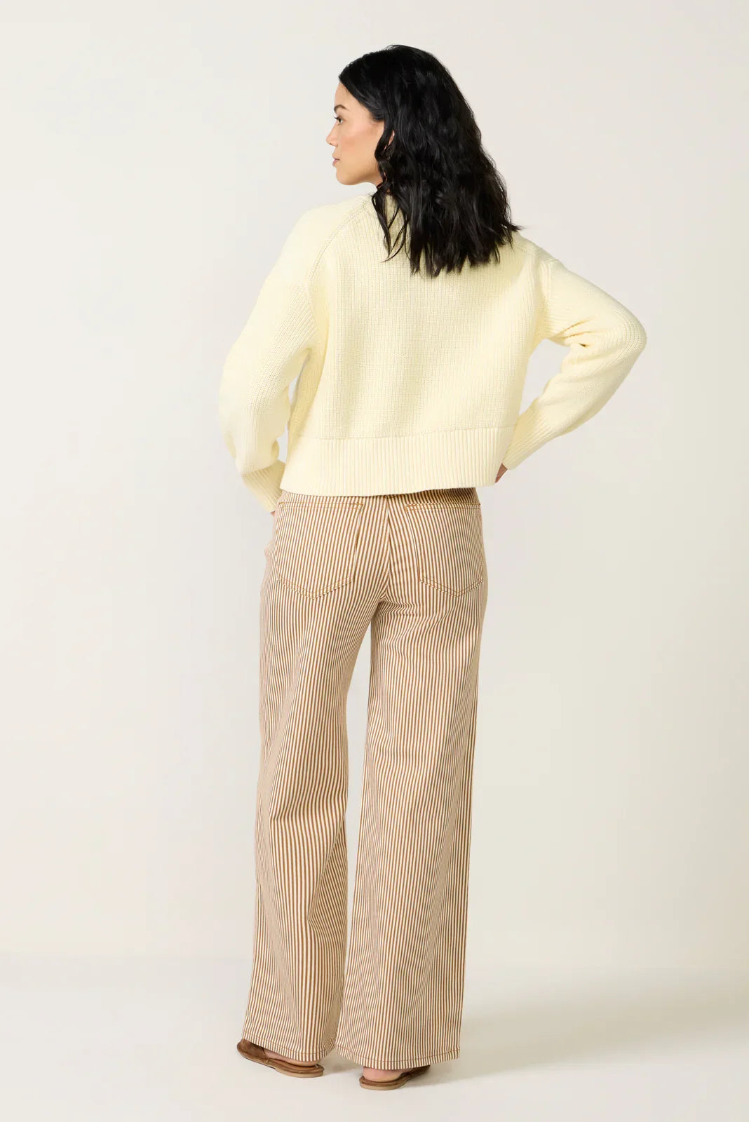 Joelle Stripe Wide Leg Pant