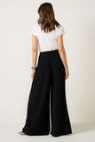 Pleated Wide Leg Pant