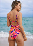 Bermuda Underwire Swimsuit Tropical Jungle