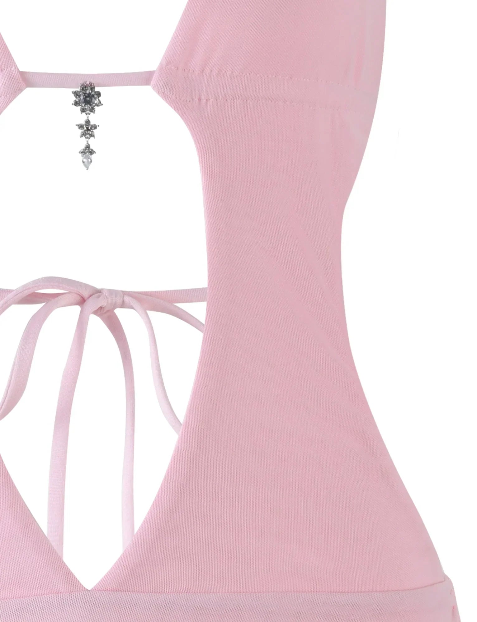 ESHA DRESS PINK BABY PINK